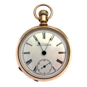 고급엔틱 American(1897년산)회중시계-중고품